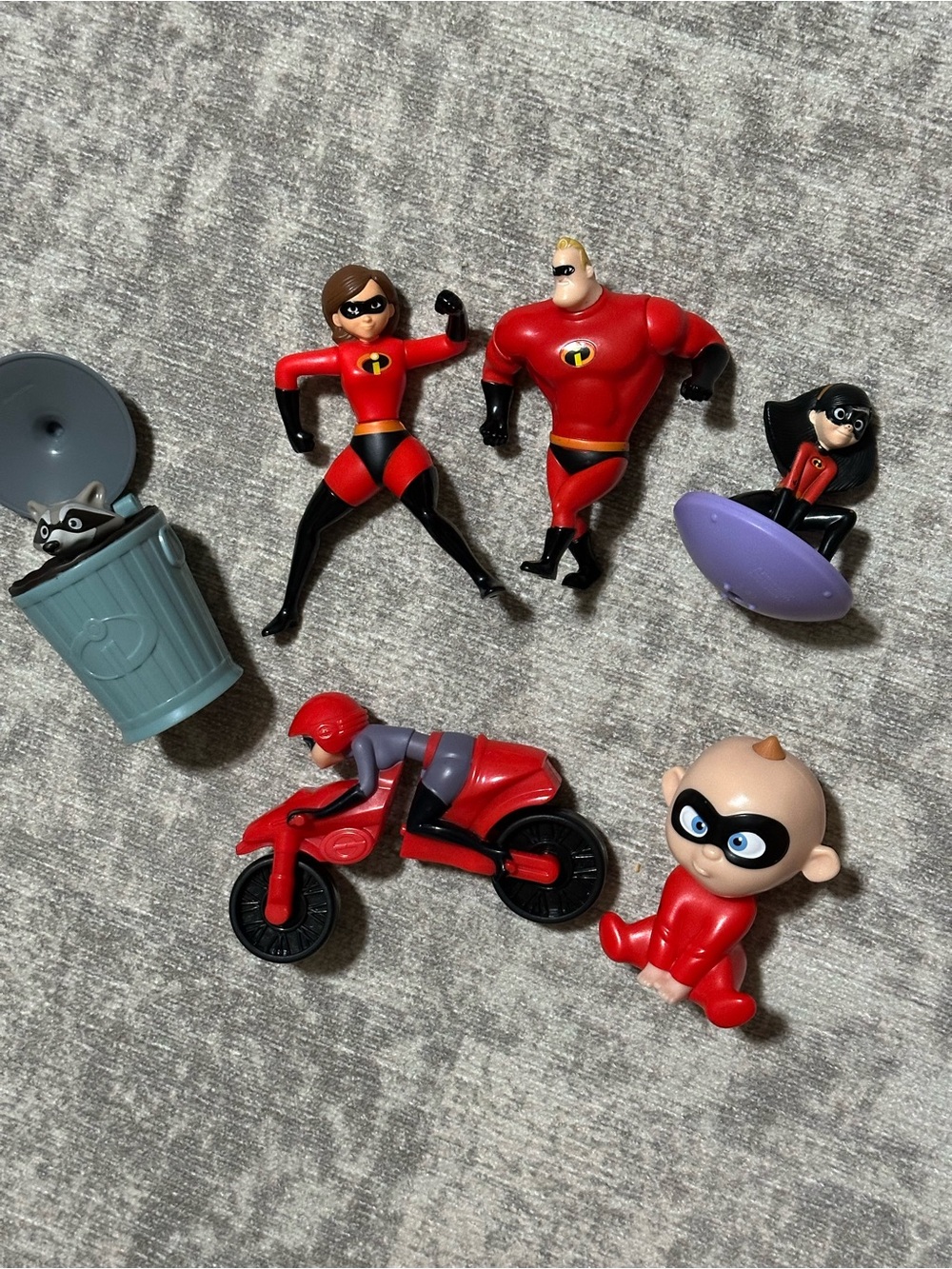 Red Superhero Family Playset - Assorted Action Figures